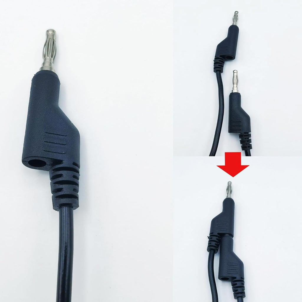 Grounding Plier for Permanent Jewelry Welding – 3ft Banana Connector Cable | Precision Fine Chain Welder Accessory