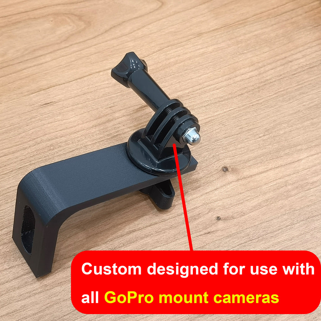 Bow Camera Mount for GoPro, Insta360 & DJI Osmo | Stabilizer Post Mount for Compound Bow | Bowhunting & Archery Action Camera Accessory
