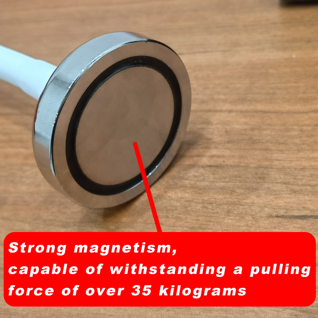 Magnetic Inspection Mirror with 360° Swivel Head & Heavy-Duty Magnetic Base | 3.5" x 2" Optical Glass | Hands-Free Tool for Mechanics, Welders & Automotive Repair