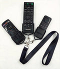 Universal Remote Control Holder with Lanyard – 3-Pack Stretchy Silicone Sleeve | Fits TV, Roku, Apple TV & More | For Bed, Recliner, Hospital & Senior Care