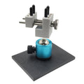 Mini Tabletop Vise with 360° Rotating Spherical Base | 4-Column Universal Bench Clamp for Irregular Shapes | Precision Tool for Gunpla, Jewelry Making & Model Building